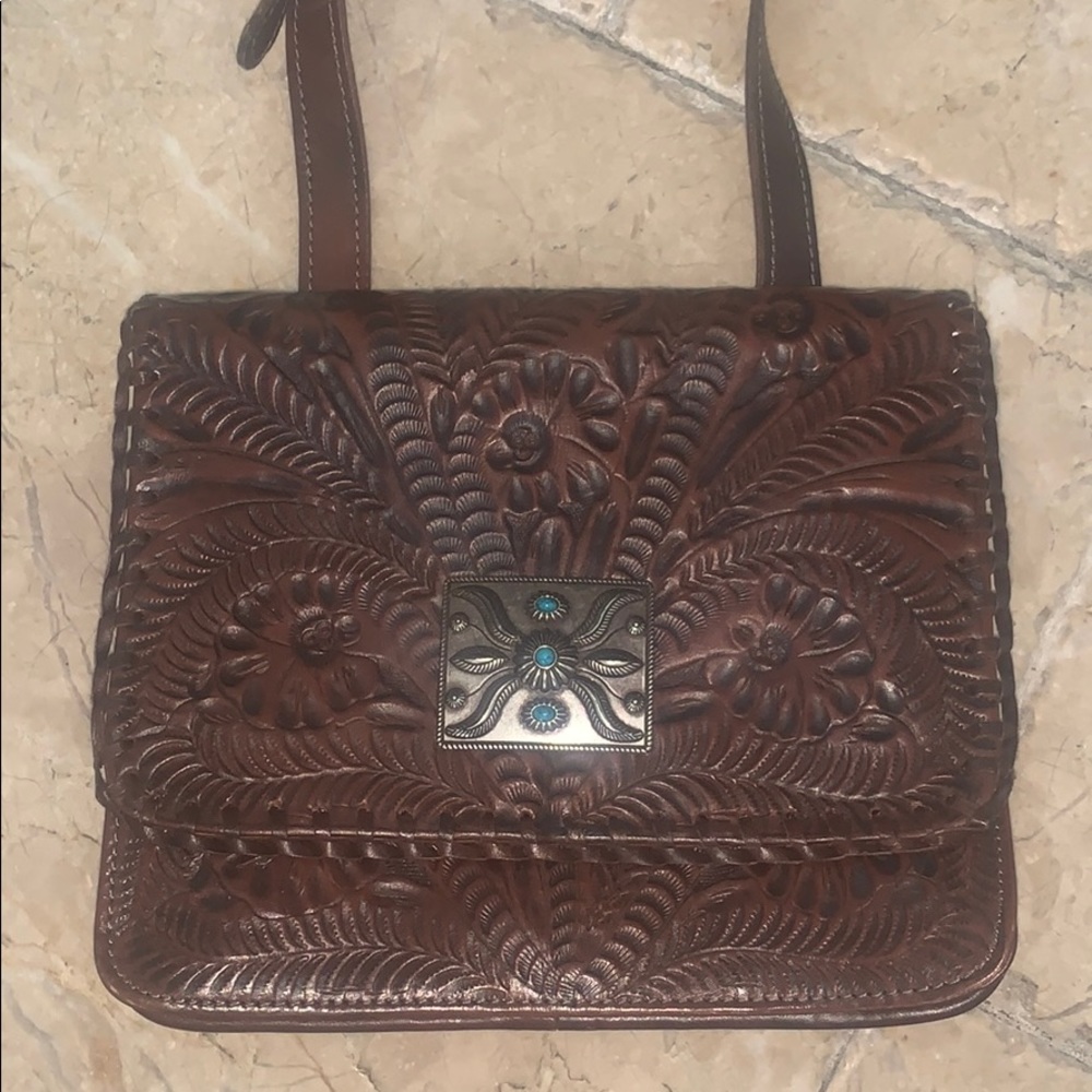 American West Leather Crossbody bag